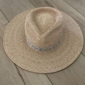 Brand new with tags Lack of Color Indio size M straw hat.